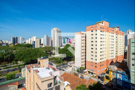 Vista do Quarto de apartamento para alugar com 1 quarto, 36m² em Bela Vista, São Paulo