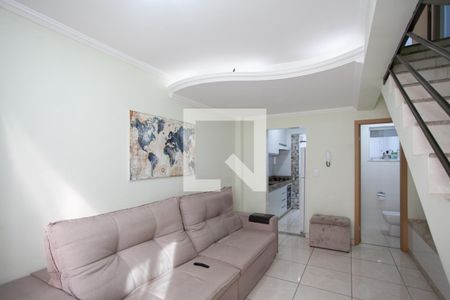Sala de casa à venda com 2 quartos, 70m² em Jardim Leblon, Belo Horizonte