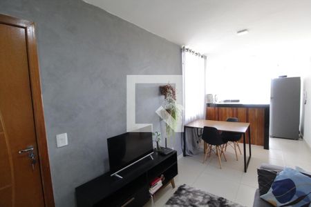 Sala de apartamento para alugar com 2 quartos, 49m² em Jardim Sul, Uberlândia