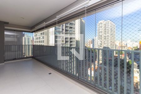 varanda de apartamento à venda com 1 quarto, 50m² em Vila Mariana, São Paulo