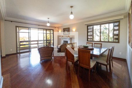 Sala Living de casa de condomínio para alugar com 3 quartos, 380m² em Condomínio Estância Marambaia, Vinhedo
