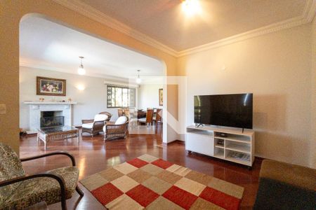 Sala de Tv 1 de casa de condomínio para alugar com 3 quartos, 380m² em Condomínio Estância Marambaia, Vinhedo