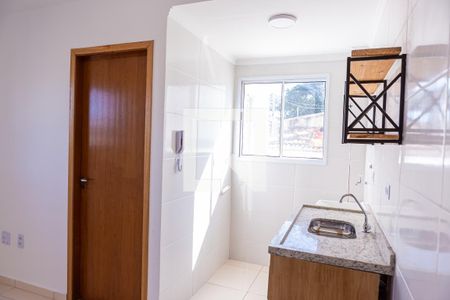 cozinha de apartamento à venda com 2 quartos, 37m² em Cidade Antônio Estêvão de Carvalho, São Paulo