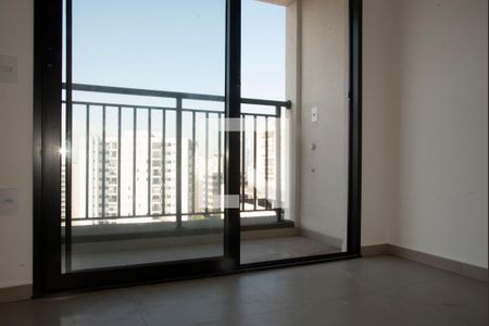 Varanda do Studio de kitnet/studio para alugar com 1 quarto, 27m² em Mirandópolis, São Paulo