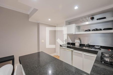 Sala/Cozinha de apartamento à venda com 1 quarto, 56m² em Bela Vista, São Paulo