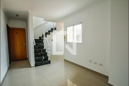 Sala de apartamento à venda com 2 quartos, 104m² em Parque Oratorio, Santo André