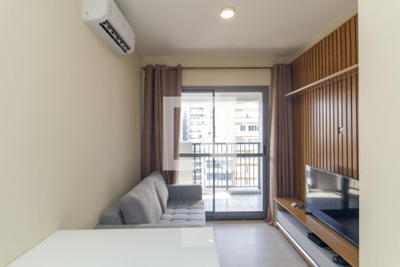 Sala de apartamento à venda com 1 quarto, 34m² em Consolação, São Paulo