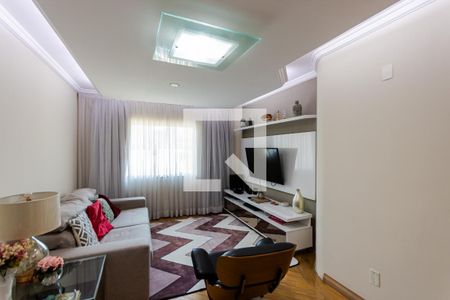 Sala de TV de casa para alugar com 3 quartos, 267m² em Vila Guiomar, Santo André