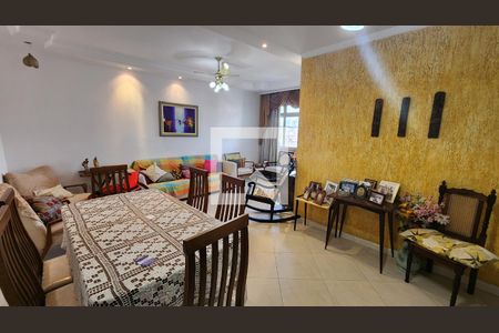 Sala de apartamento para alugar com 2 quartos, 98m² em Campo Grande, Santos