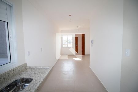 Sala e Cozinha  de apartamento à venda com 2 quartos, 40m² em Vila Nova Mazzei, São Paulo