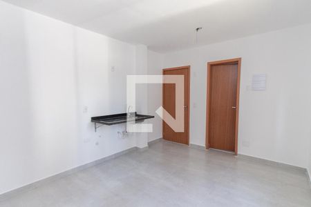 Sala e Cozinha   de apartamento à venda com 1 quarto, 27m² em Vila Mazzei, São Paulo
