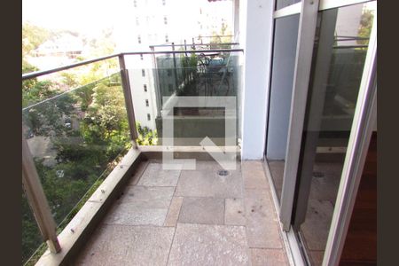 Varanda da Sala de apartamento para alugar com 4 quartos, 116m² em Vila Andrade, São Paulo