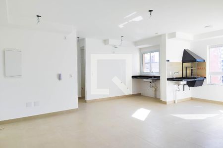 Sala de apartamento à venda com 3 quartos, 94m² em Vila Lea, Santo André