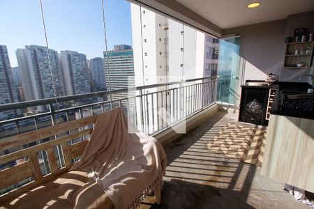 Varanda gourmet de apartamento para alugar com 2 quartos, 87m² em Jardim Caboré, São Paulo
