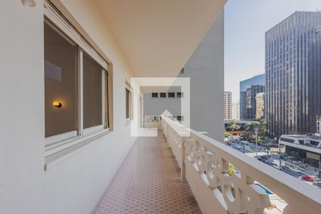 Varanda de apartamento para alugar com 3 quartos, 169m² em Cerqueira César, São Paulo