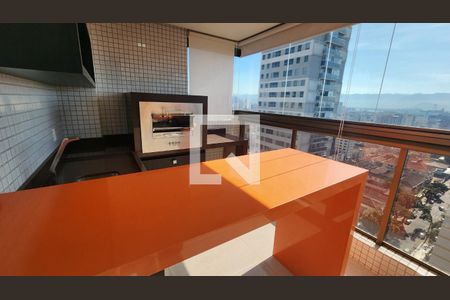 Churrasqueira de apartamento para alugar com 3 quartos, 175m² em Embaré, Santos