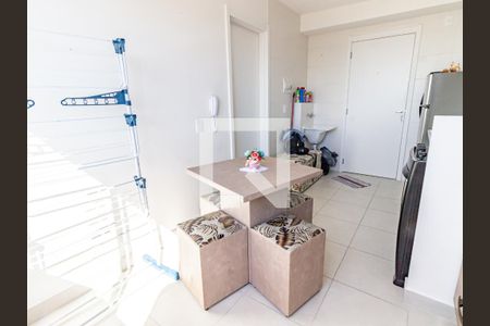 Sala/Cozinha de apartamento para alugar com 1 quarto, 25m² em Alto da Mooca, São Paulo