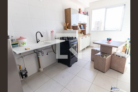Sala/Cozinha de apartamento para alugar com 1 quarto, 25m² em Alto da Mooca, São Paulo