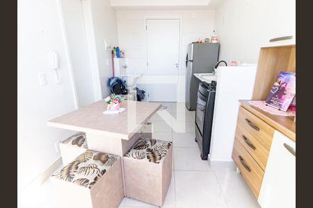 Sala/Cozinha de apartamento para alugar com 1 quarto, 25m² em Alto da Mooca, São Paulo