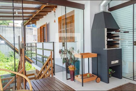 Varanda Gourmet de casa para alugar com 5 quartos, 200m² em Santinho, Florianópolis