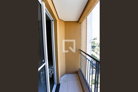 sacada Sala de apartamento à venda com 2 quartos, 57m² em Vila Andrade, São Paulo