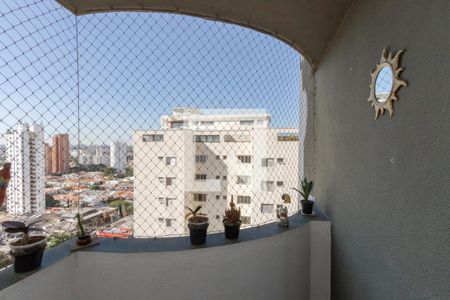 Varanda da Sala de apartamento à venda com 3 quartos, 65m² em Campo Belo, São Paulo