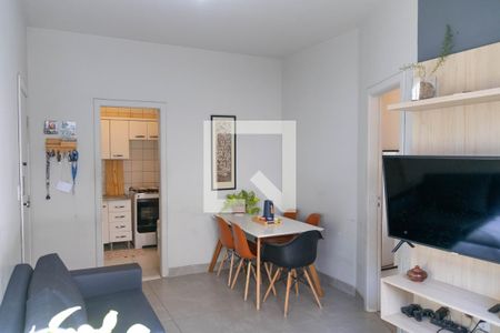 Sala de apartamento à venda com 2 quartos, 52m² em Nova Suíça, Belo Horizonte