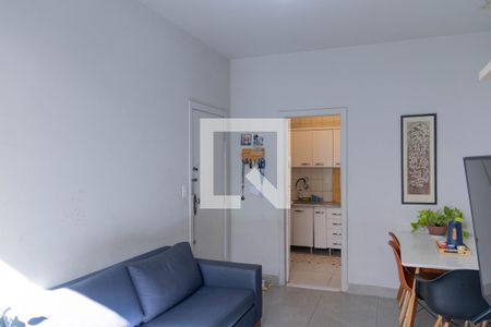 Sala de apartamento à venda com 2 quartos, 52m² em Nova Suíça, Belo Horizonte