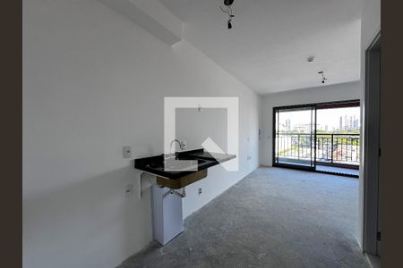 Cozinha de kitnet/studio à venda com 0 quarto, 27m² em Santo Amaro, São Paulo