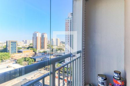 Varanda da Sala de apartamento para alugar com 1 quarto, 30m² em Jardim Caravelas, São Paulo