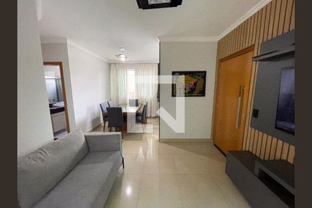 Sala de apartamento à venda com 3 quartos, 78m² em Diamante, Belo Horizonte