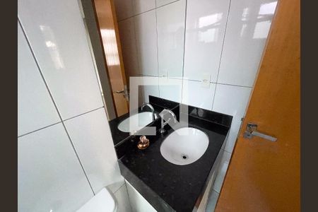 Banheiro da Suíte de apartamento à venda com 3 quartos, 78m² em Diamante, Belo Horizonte