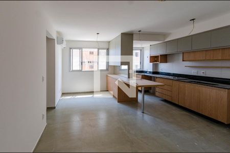 Sala de apartamento à venda com 2 quartos, 54m² em Serra, Belo Horizonte