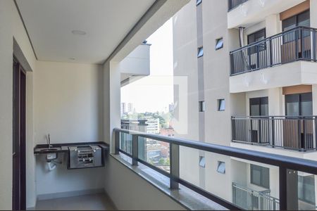 Varanda gourmet de apartamento à venda com 2 quartos, 54m² em Centro, São Bernardo do Campo