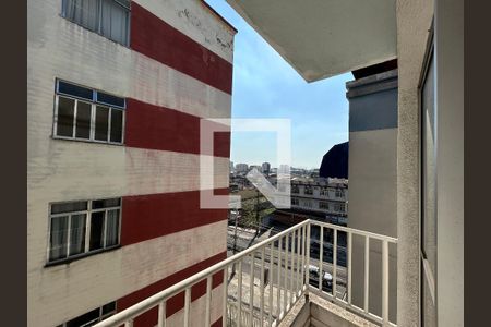 Vista da varanda da sala de apartamento para alugar com 2 quartos, 88m² em Cascadura, Rio de Janeiro
