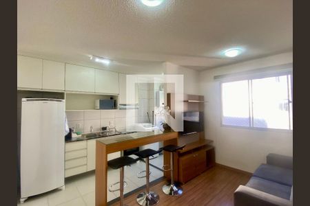Sala de apartamento para alugar com 1 quarto, 29m² em Mooca, São Paulo