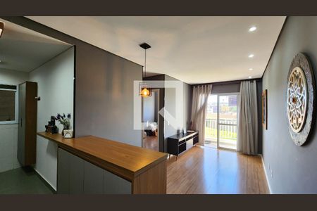 Sala de apartamento para alugar com 2 quartos, 56m² em Residencial Santa Giovana, Jundiaí