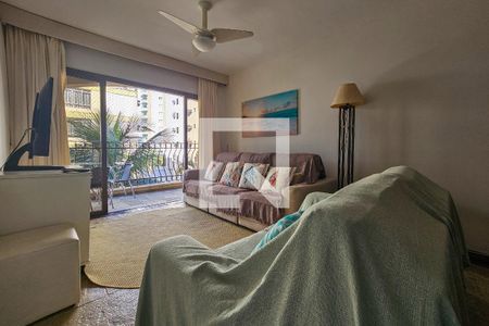 Sala de apartamento para alugar com 3 quartos, 108m² em Enseada, Guarujá