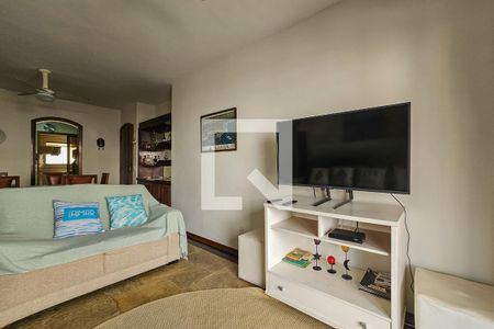 Sala de apartamento para alugar com 3 quartos, 108m² em Enseada, Guarujá