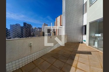 Varanda Sala de apartamento à venda com 4 quartos, 240m² em Sion, Belo Horizonte