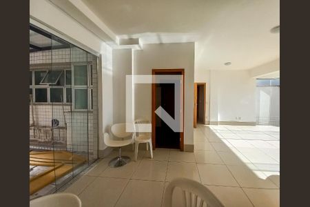 Sala de apartamento à venda com 4 quartos, 240m² em Sion, Belo Horizonte