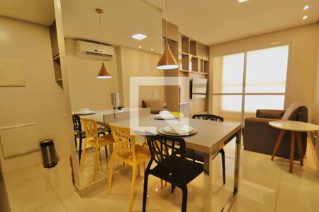 Sala de apartamento para alugar com 1 quarto, 40m² em Setor Oeste, Goiânia