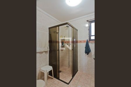 Banheiro da Suíte de apartamento à venda com 4 quartos, 200m² em Parque Sao Domingos, São Paulo