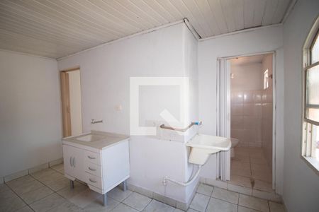 Sala e cozinha com Tanque de casa para alugar com 1 quarto, 35m² em Jardim Japão, São Paulo