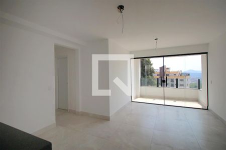 Sala de apartamento à venda com 3 quartos, 75m² em Ana Lúcia, Belo Horizonte