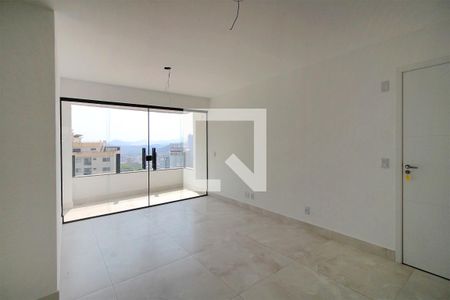 Sala de apartamento à venda com 3 quartos, 75m² em Ana Lúcia, Belo Horizonte