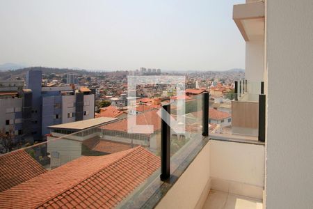 Varanda da Sala de apartamento à venda com 4 quartos, 156m² em Ana Lúcia, Belo Horizonte