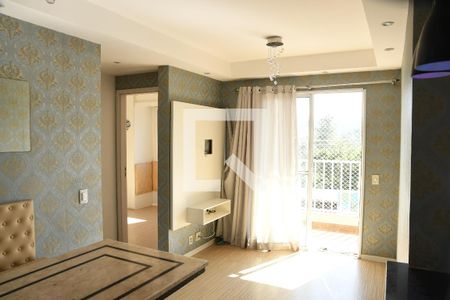 Sala de apartamento para alugar com 2 quartos, 49m² em Granja Clotilde, Cotia
