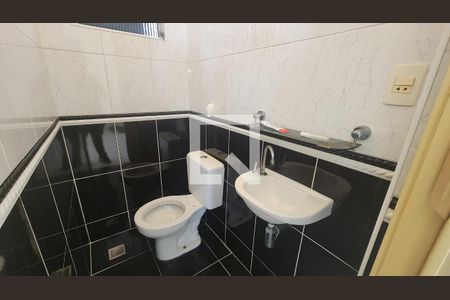 Banheiro da Suíte de apartamento para alugar com 1 quarto, 50m² em Boqueirão, Santos