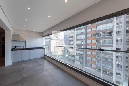 Varanda de apartamento para alugar com 3 quartos, 101m² em Jardim das Acacias, São Paulo